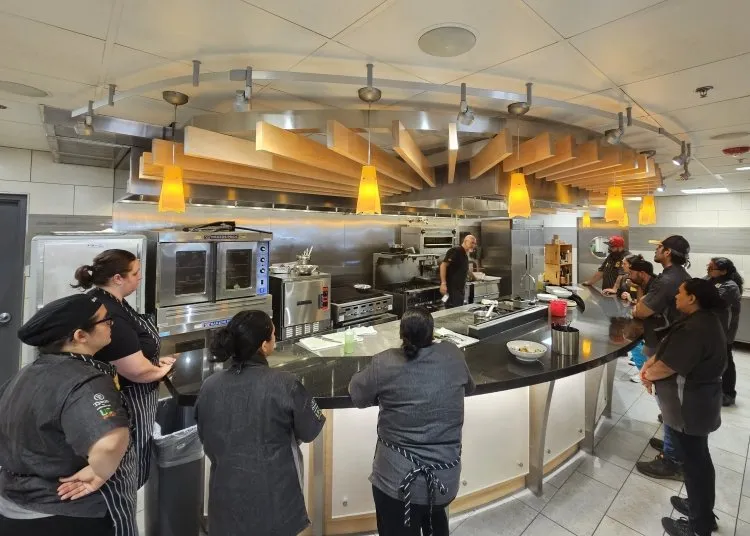 Community outreach and food handling educational presentation