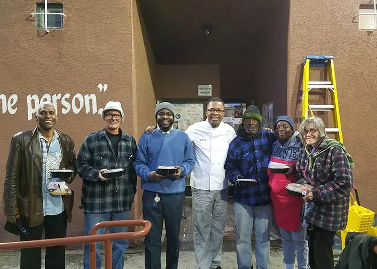 Las Vegas local community food handlers attending seminar