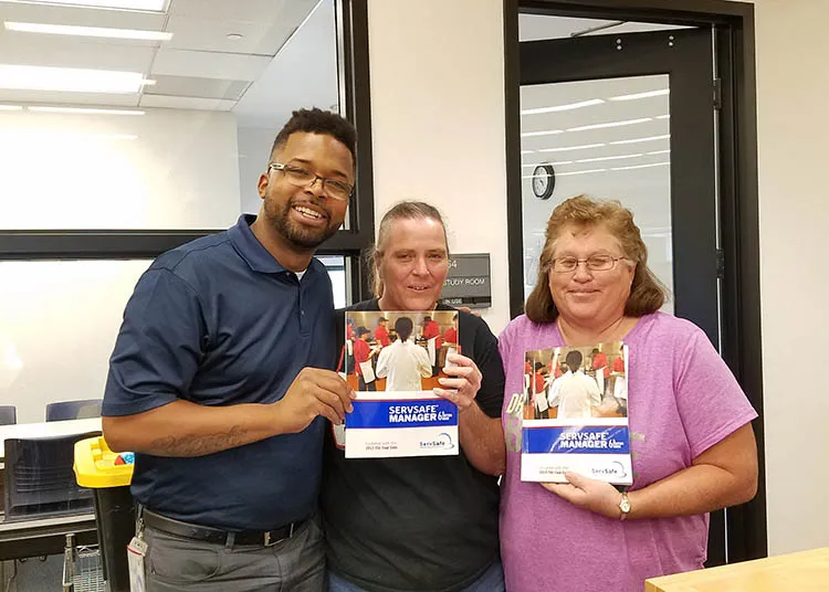ServSafe food safety manager class group session